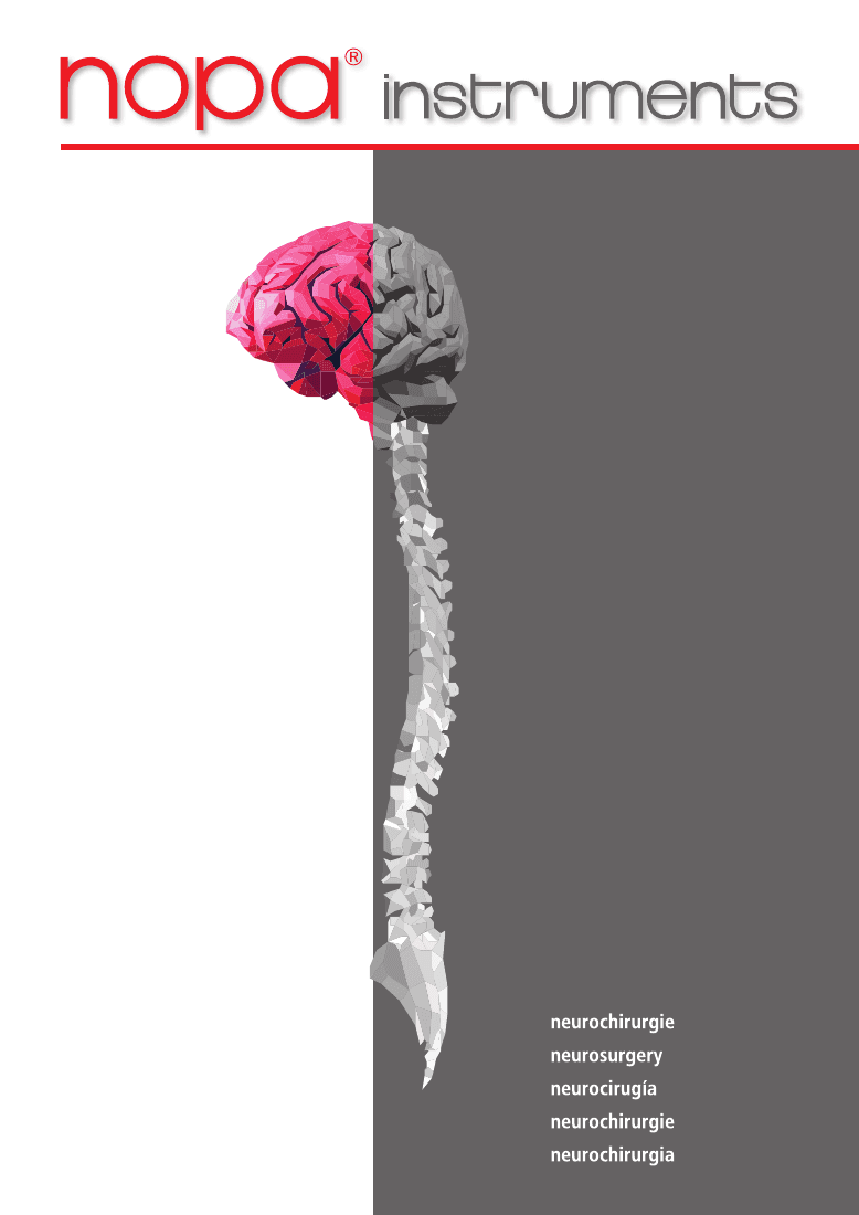 Portada del Instrumental de neurocirugía
