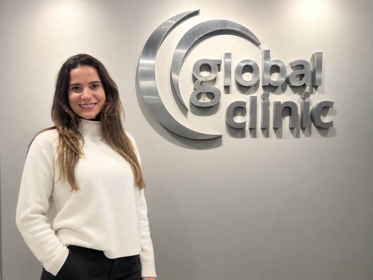 Maca, integrante del equipo de Global Clinic