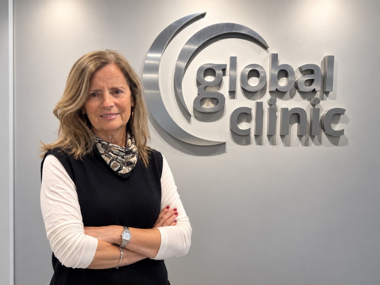 Mane, integrante del equipo de Global Clinic