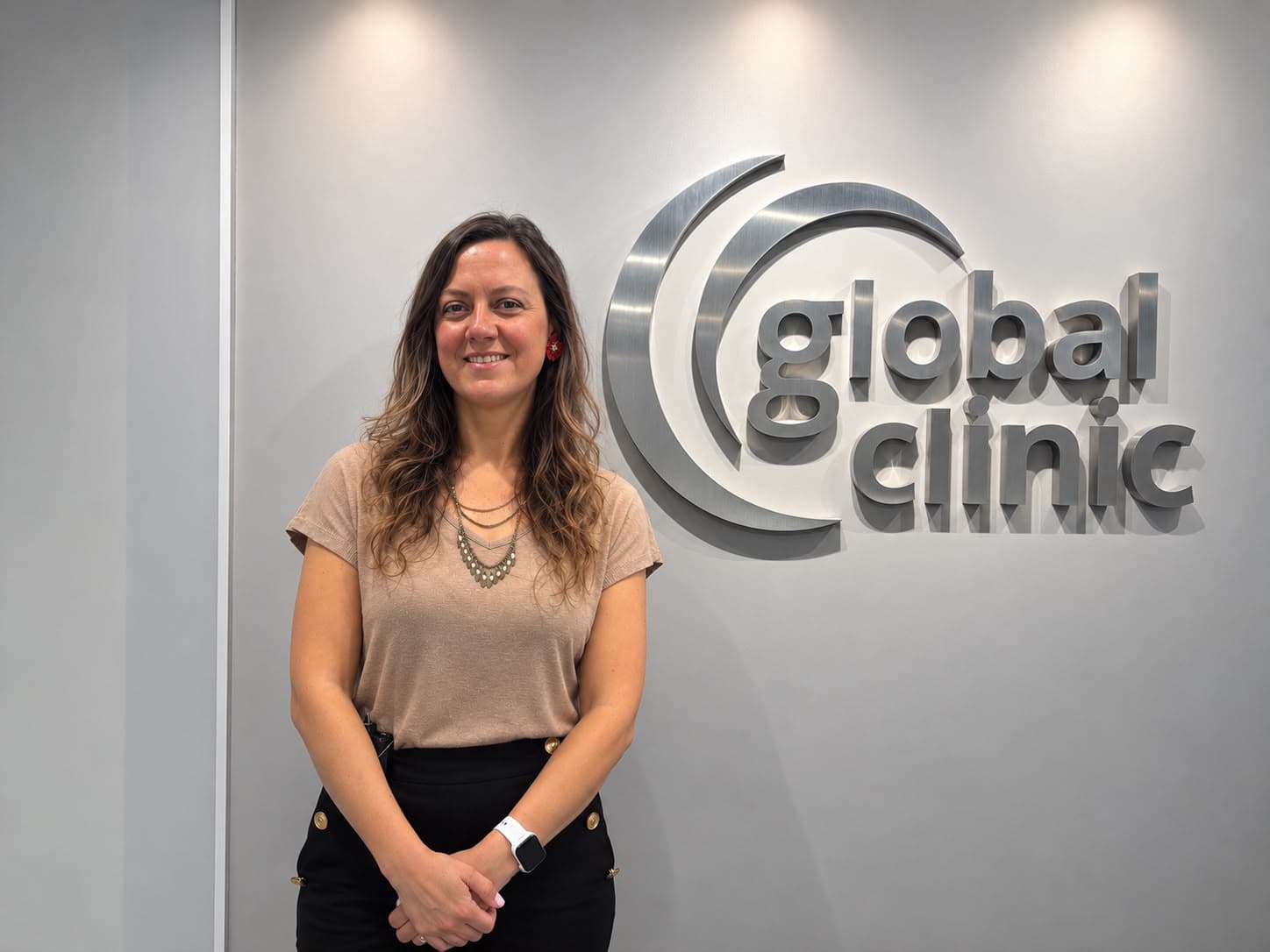 Margarita, integrante del equipo de Global Clinic