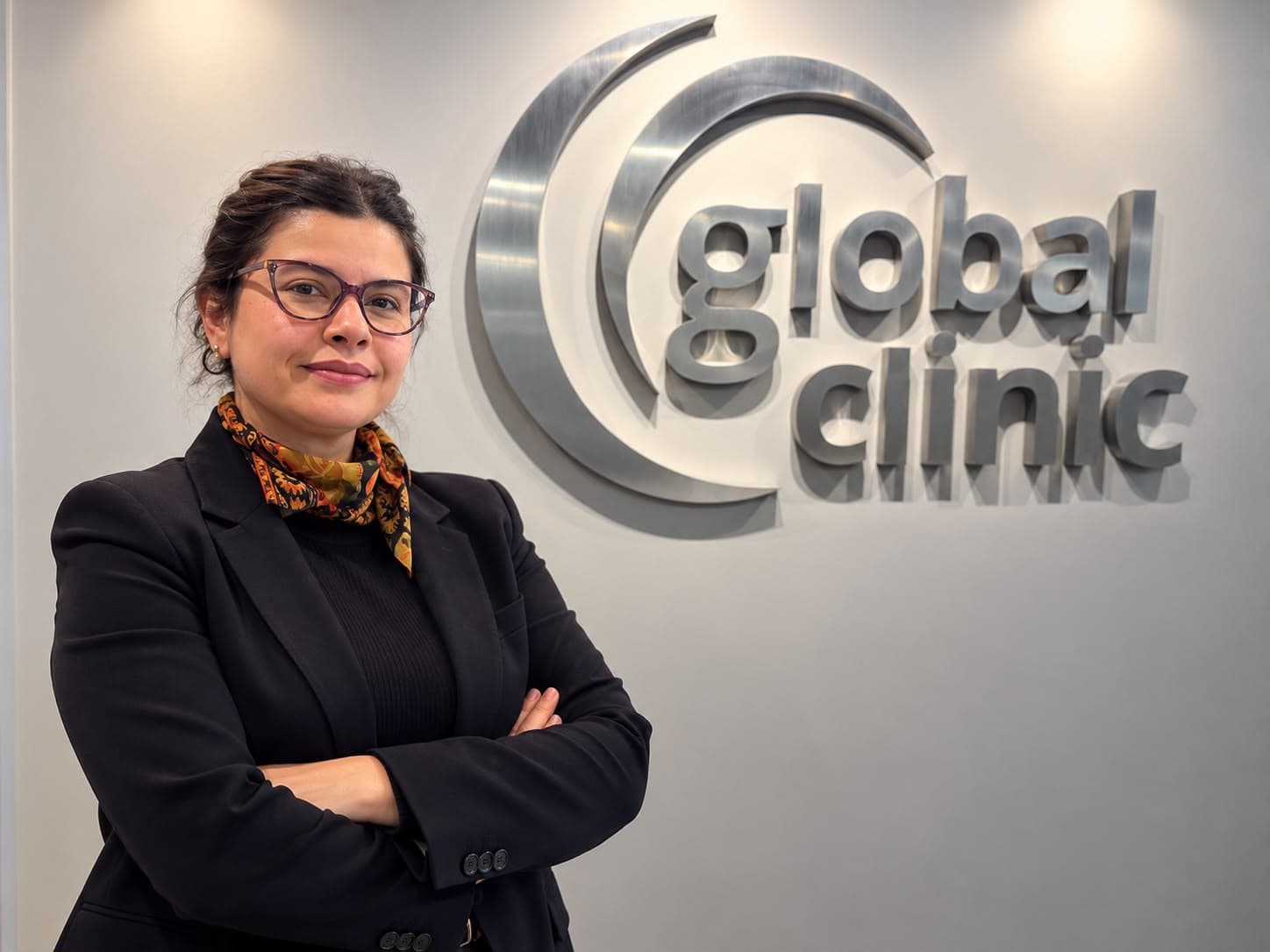 Vicky, integrante del equipo de Global Clinic